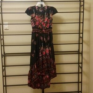 Kimono medium peacock floral